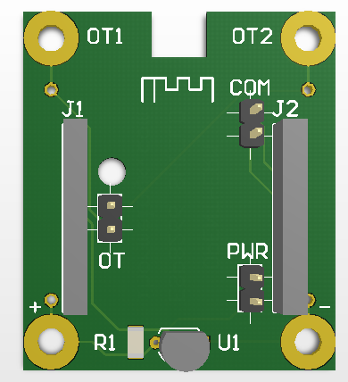 OpenThrem Shield PCB