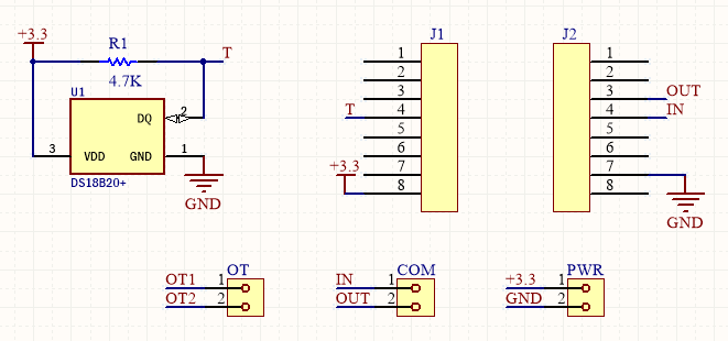 OpenThrem Shield Schematic